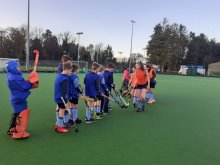 Under 13 Hockey Boys v Girls